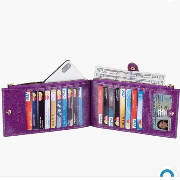 Chelmon Leather RFDI BLOCKING genuine leather wallet/card holder dust jacket NIB - Picture 10 of 13